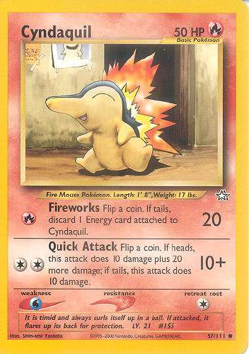 Cyndaquil - (Neo Genesis)