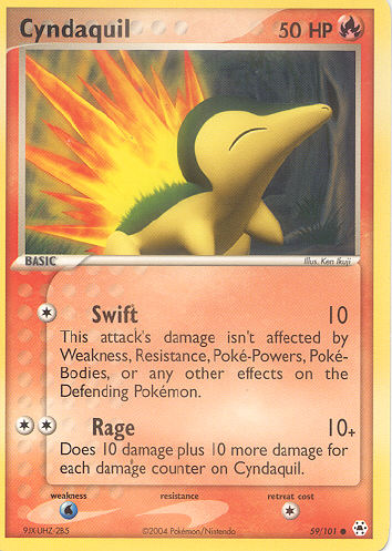 Cyndaquil - (EX Hidden Legends)