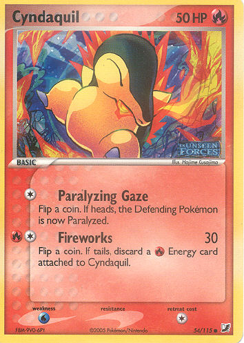 Cyndaquil - (EX Unseen Forces)