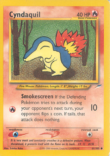 Cyndaquil - (Neo Destiny)