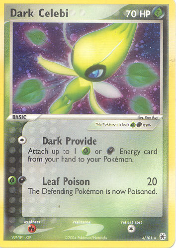 Dark Celebi - (EX Hidden Legends)