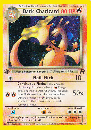 Dark Charizard - (Team Rocket)