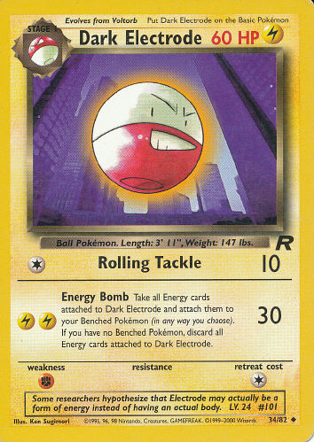 Dark Electrode - (Team Rocket)