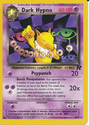 Dark Hypno - (Team Rocket)