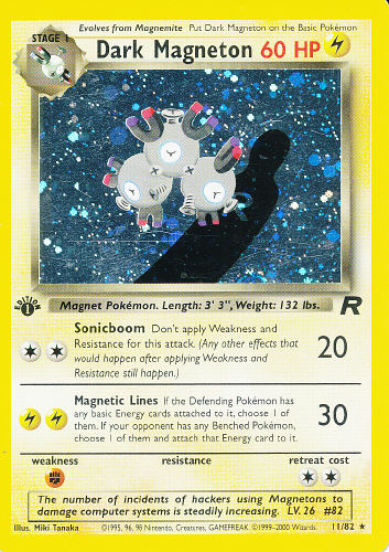 Dark Magneton - (Team Rocket)