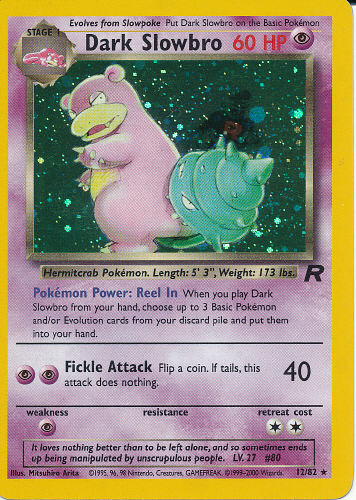 Dark Slowbro - (Team Rocket)