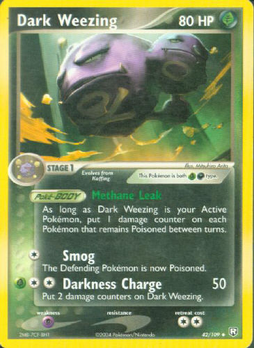 Dark Weezing - (EX Team Rocket Returns)