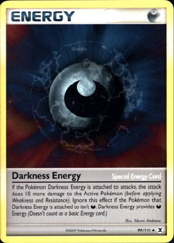 Darkness Energy (Special Energy Card) - (Platinum - Rising Rivals)