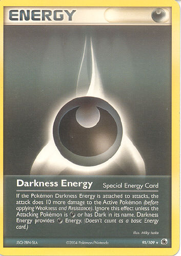 Darkness Energy (Special Energy Card) - (EX Ruby And Sapphire)