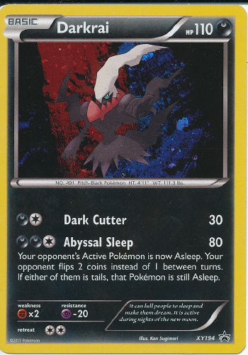 Darkrai - (XY Black Star Promos)