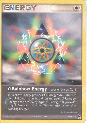 δ Rainbow Energy (Special Energy Card) - (EX Dragon Frontiers)