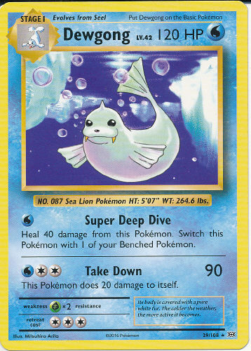 Dewgong - (Evolutions)