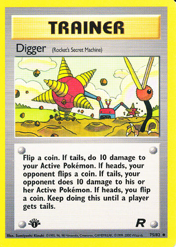 Digger (Rocket's Secret Machine) - (Team Rocket)