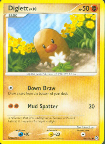 Diglett - (DP - Secret Wonders)