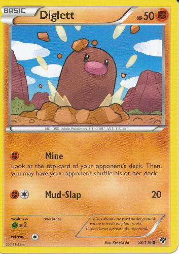 Diglett - (XY)