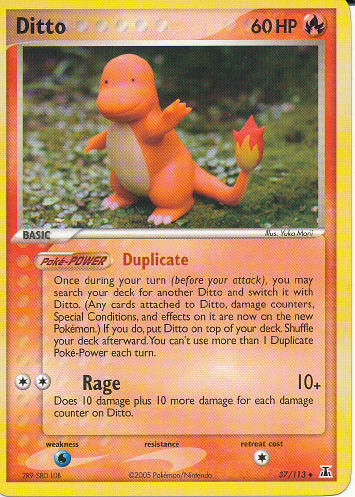 Ditto (Charmander) - (EX Delta Species)