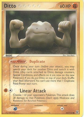 Ditto (Geodude) - (EX Delta Species)