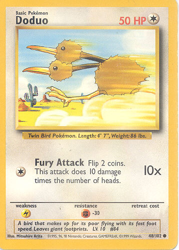 Doduo - (Base Set)