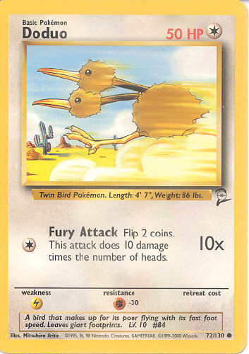 Doduo - (Base Set 2)