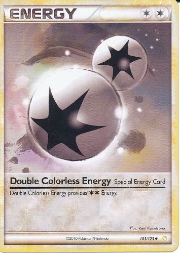 Double Colorless Energy (Special Energy Card) - (HeartGold & SoulSilver)