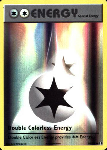 Double Colorless Energy (Reverse Holo) - (Evolutions)