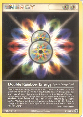 Double Rainbow Energy (Special Energy Card) - (EX Emerald)
