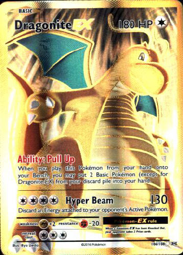 Dragonite EX - (Evolutions)