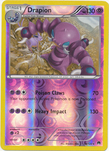 Drapion (Reverse Holo) - (BREAKpoint)