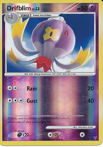 Drifblim (Reverse Holo) - (Platinum - Supreme Victors)