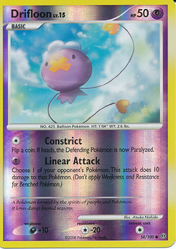 Drifloon (Reverse Holo) - (DP - Stormfront)