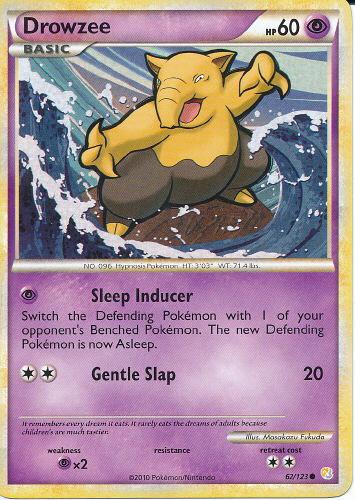 Drowzee - (HeartGold & SoulSilver)