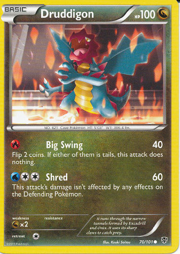 Druddigon - (Plasma Blast)