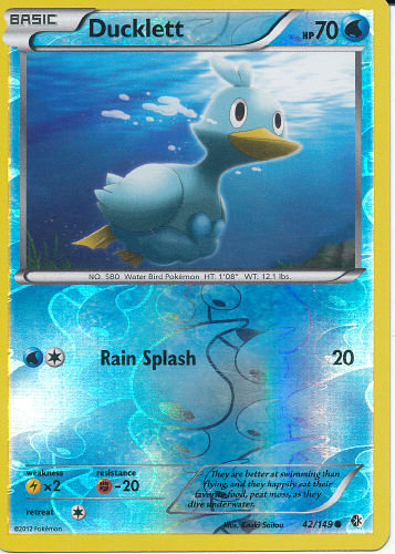 Ducklett (Reverse Holo) - (Boundaries Crossed)