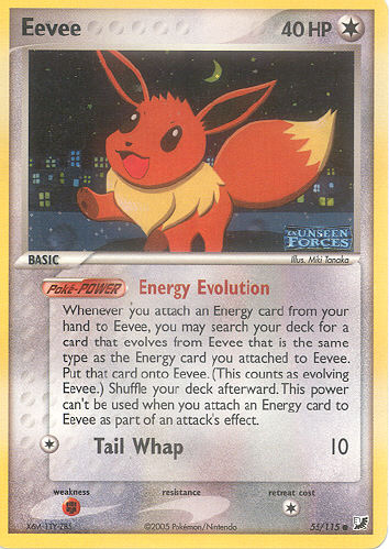 Eevee - (EX Unseen Forces)