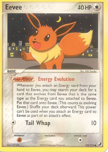 Eevee - (EX Unseen Forces)