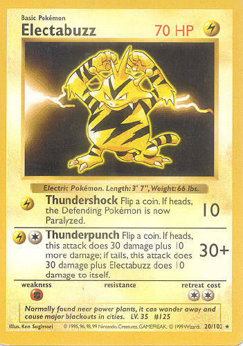Electabuzz - (Base Set)