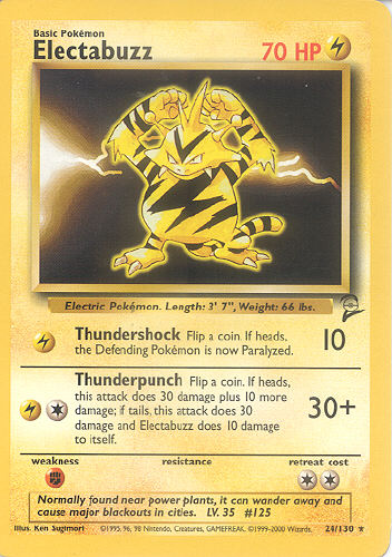 Electabuzz - (Base Set 2)