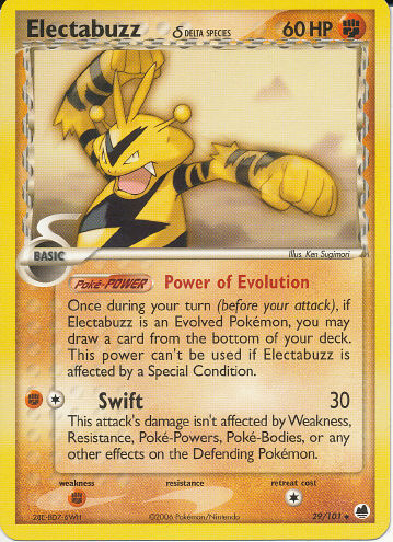 Electabuzz δ - (EX Dragon Frontiers)