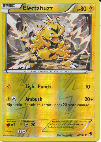 Electabuzz (Reverse Holo) - (Furious Fists)