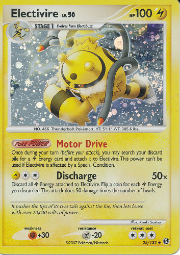 Electivire - (DP - Secret Wonders)