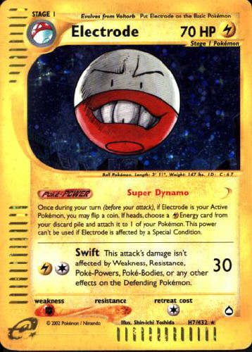 Electrode - (Aquapolis (Holo Subset))