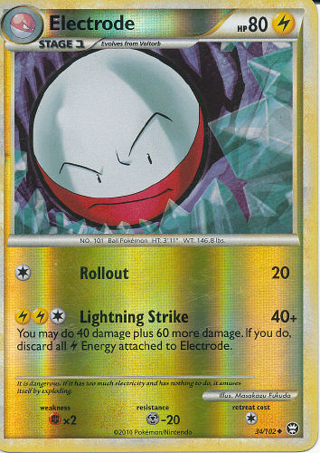 Electrode (Reverse Holo) - (HS - Triumphant)