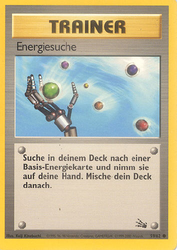 Energiesuche (Energy Search) - (Fossil)