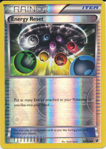 Energy Reset (Reverse Holo) - (Fates Collide)