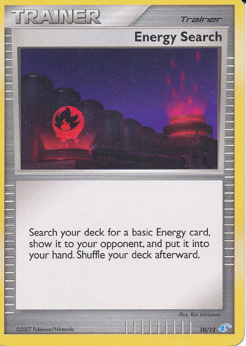 Energy Search - (DP: Trainer Kit #1 (Gold & Blue))