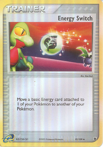 Energy Switch (Reverse Holo) - (EX Ruby And Sapphire)