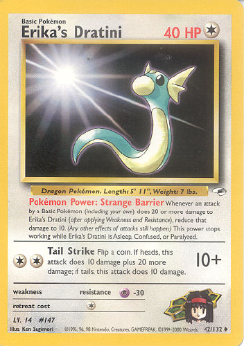 Erika's Dratini - (Gym Heroes)