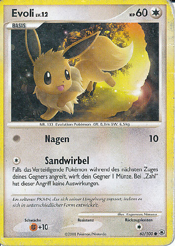 Evoli (Eevee) - (DP - Majestic Dawn)