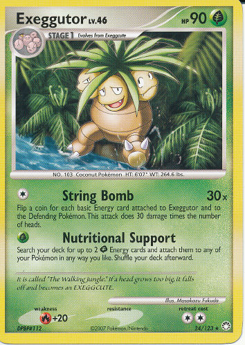 Exeggutor - (DP - Mysterious Treasures)