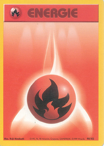 Feuer Energie (Fire Energy) - (Base Set)